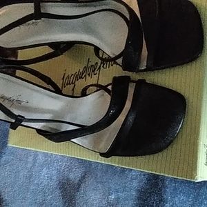 Jacqueline Ferrar Black  Dress Shoes Size 6 1/2 Color  Black